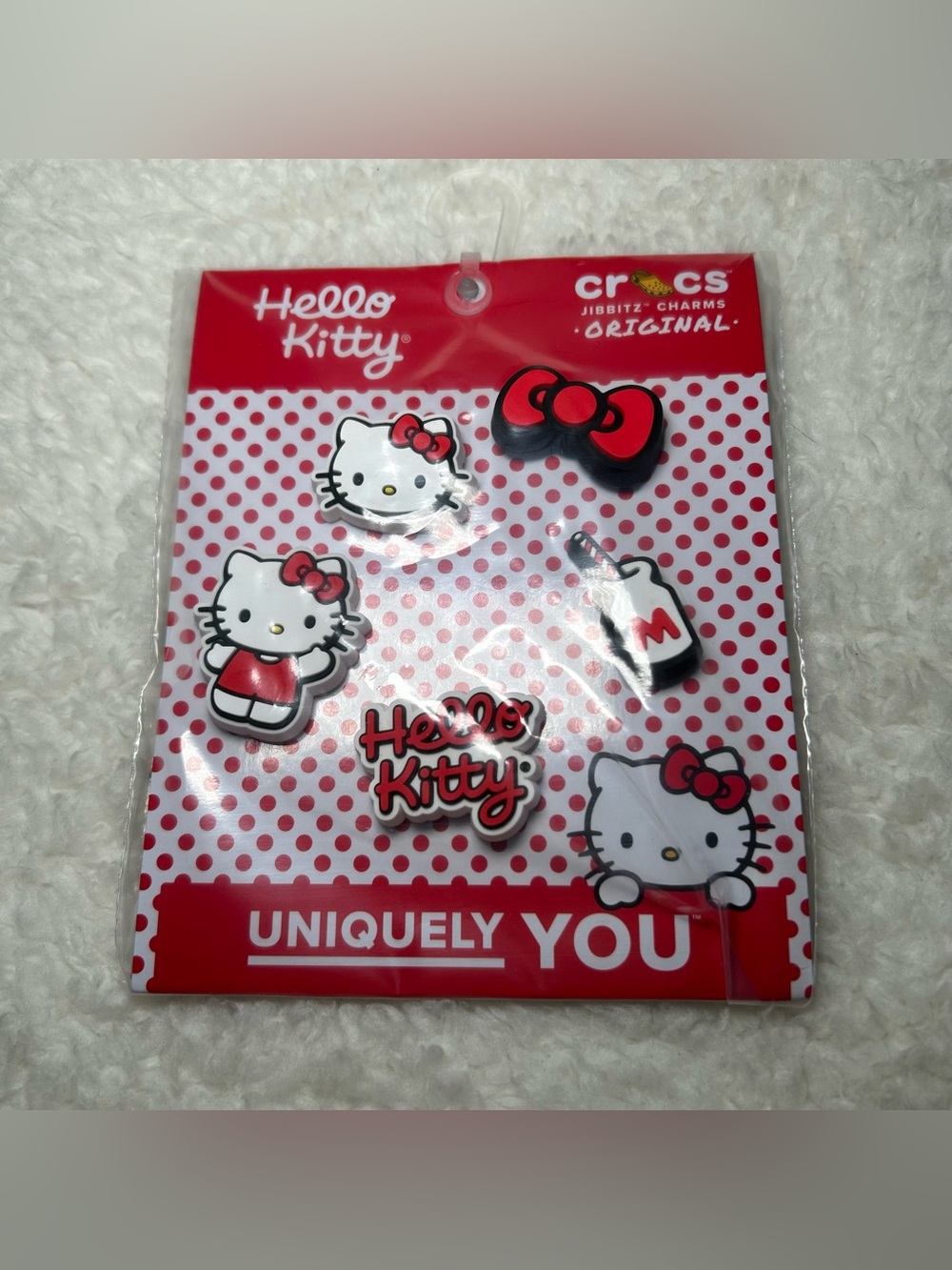Crocs Hello Kitty Jibbitz Charms 5-Pack New